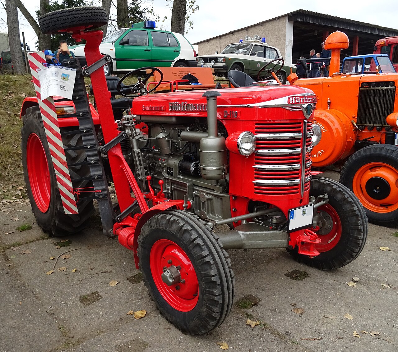 Tractor Hürlimann D-110 Synchromatic