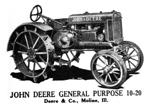 Tractor John Deere General Purpose