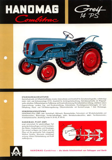 Tractor Hanomag Greif C 115