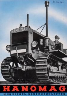 Hanomag KV 50 - prospekt z epoki