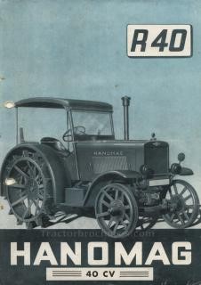 Tractor Hanomag R40
