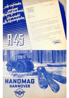 Tractor Hanomag R45