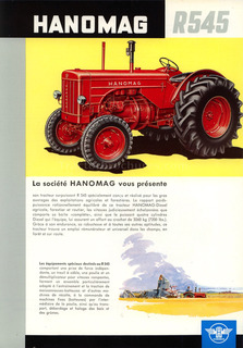 Tractor Hanomag R545