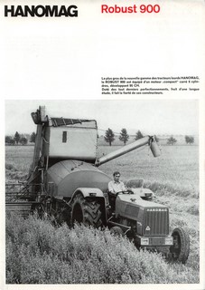 Tractor Hanomag Robust 900