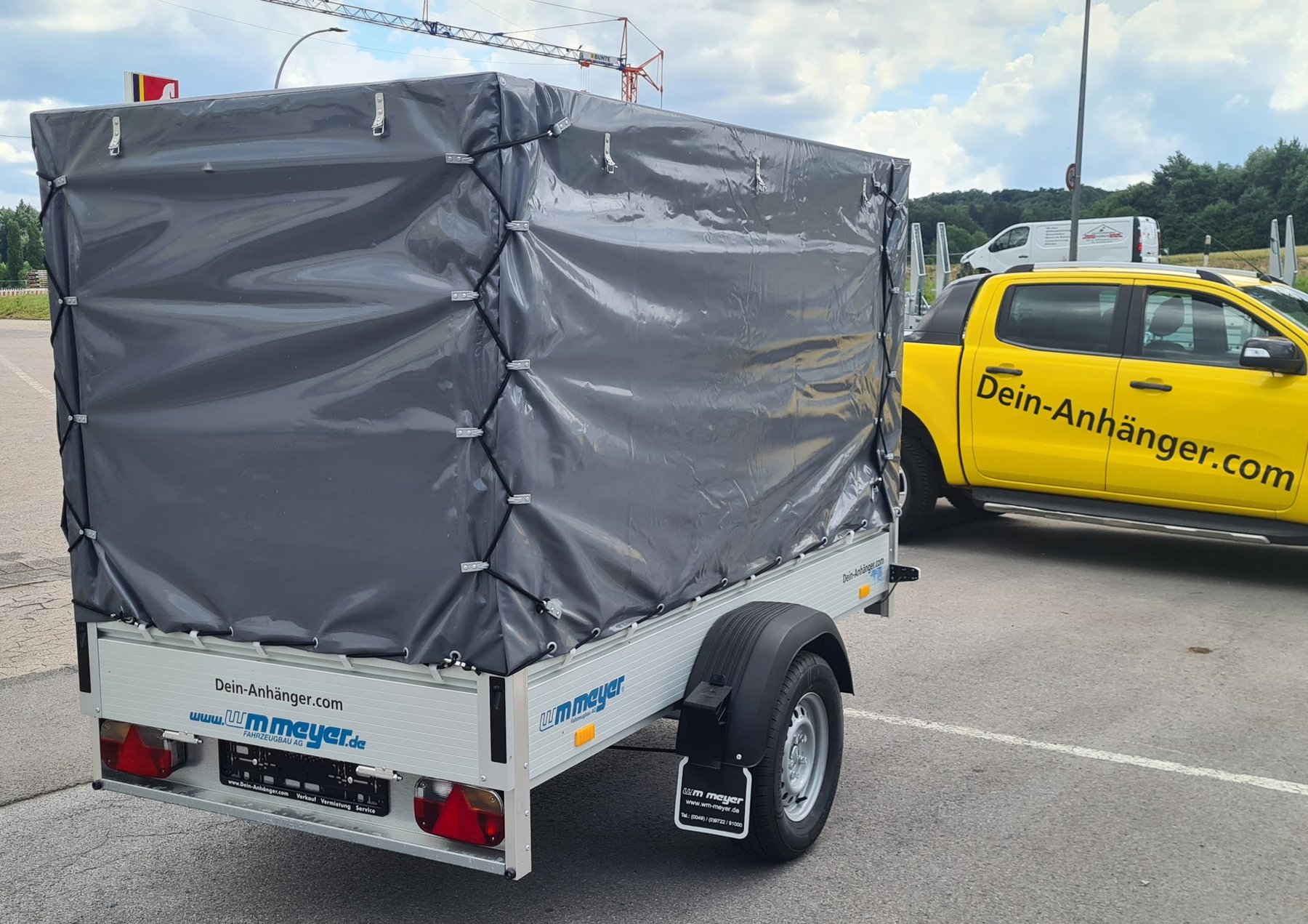 Kleinanhänger bis 750 kg Omavalmiste 126 X 260 - 300