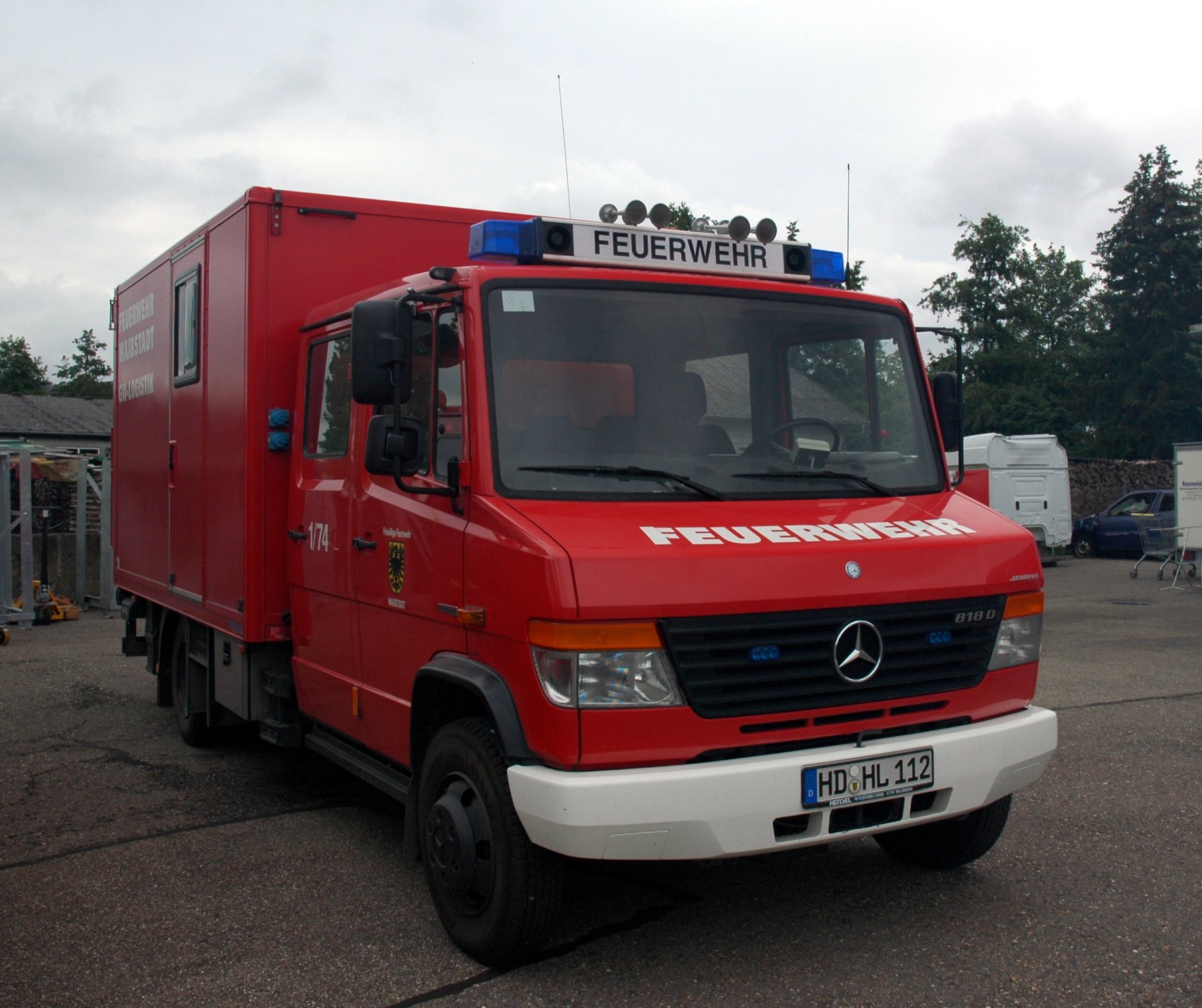Truck Mercedes Benz 818D -KA
