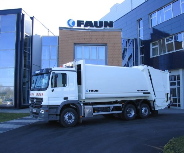 Truck Faun Umwelttechnik VARIOPRESS