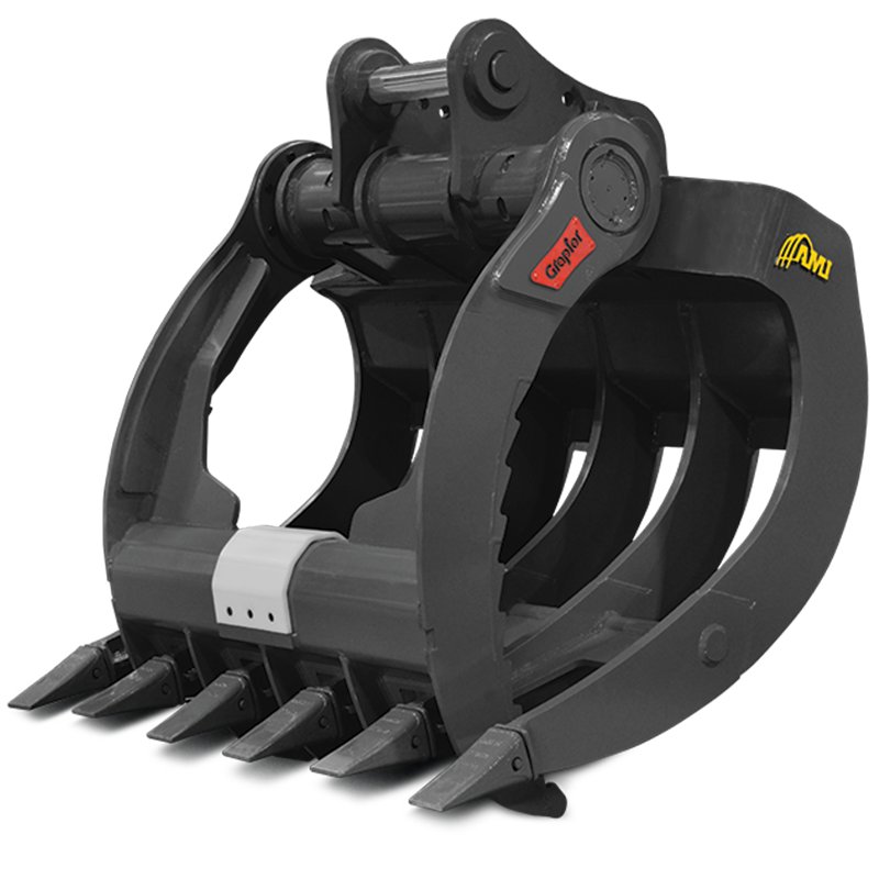 AMI Attachments Root Rake Grapple