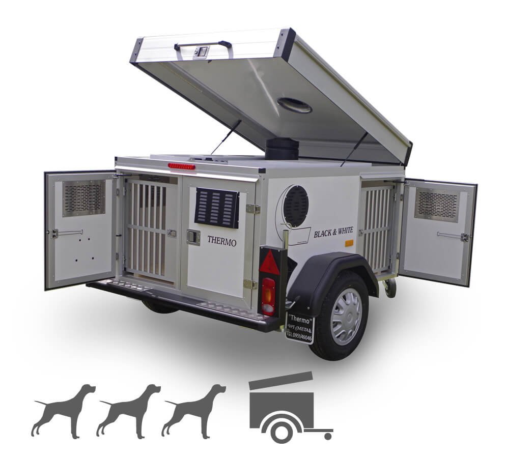 Light trailers up to 750 kg WT-METALL THERMO 3