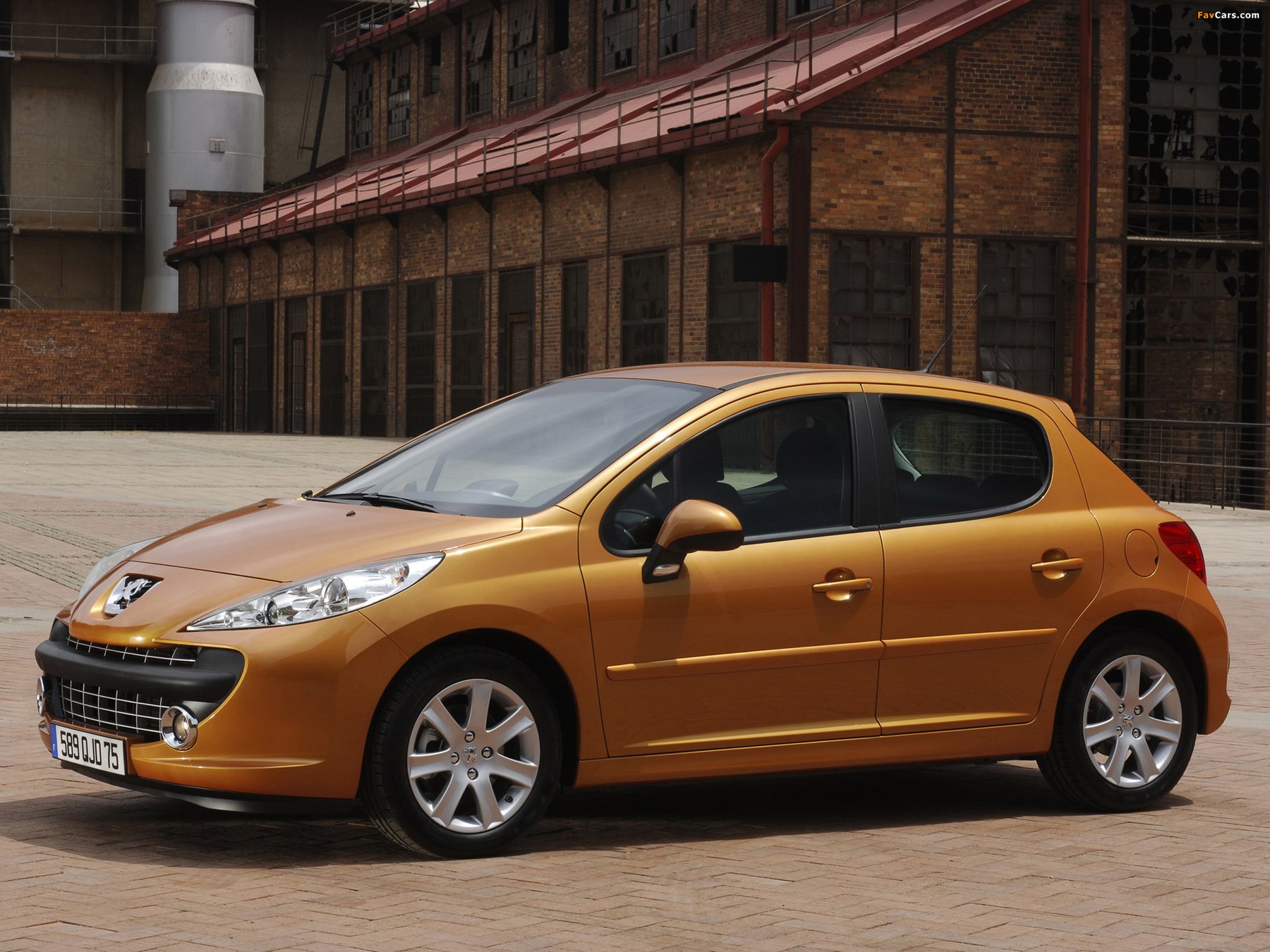 Transporter Peugeot 207