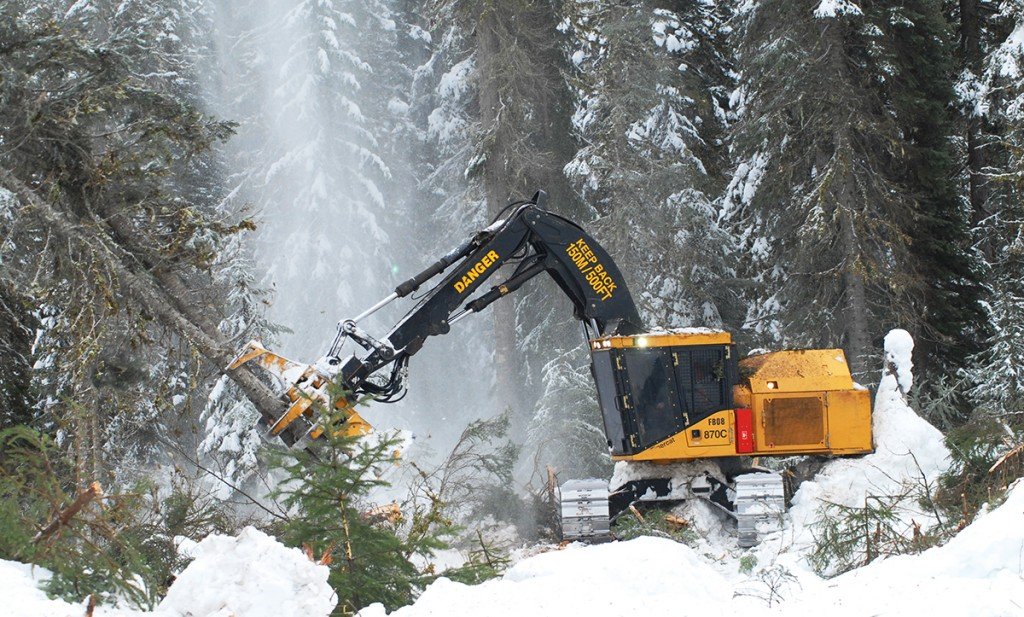 Forestry machine Tigercat LX870C