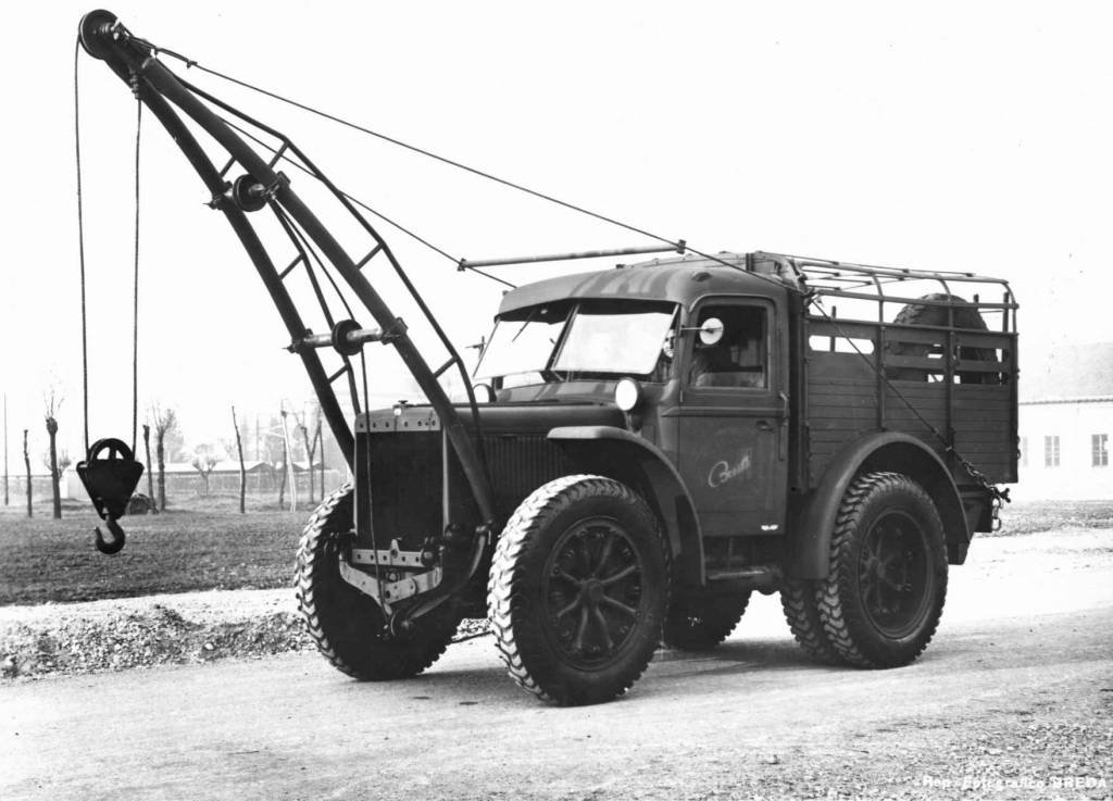 Historyczna technika wojskowa Ernesto Breda 40