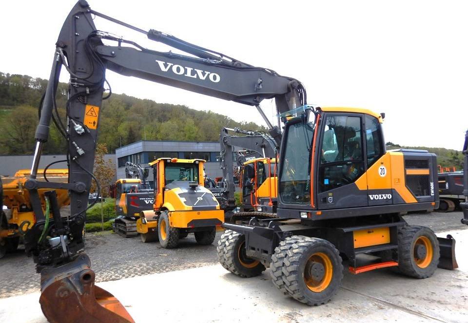Excavator Volvo CE Compact Excavator EW60E