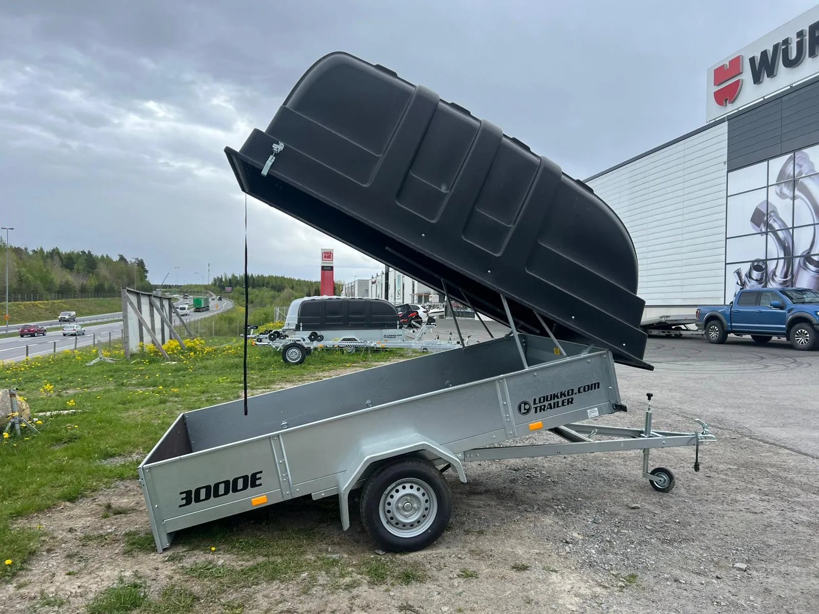 Car trailers up to 3.5 t Loukko Trailer 275J /35