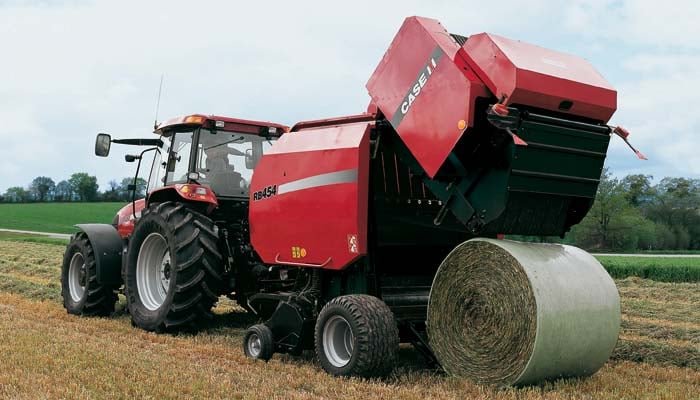 Prasy do bel Case IH (CNH) RB454 Rotor Cutter Silage