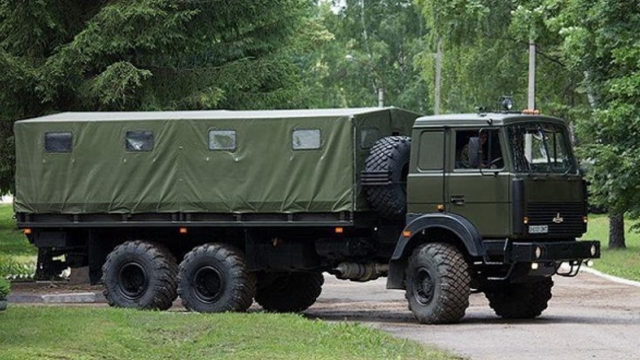Ciężarówki taktyczne Maz 6317
