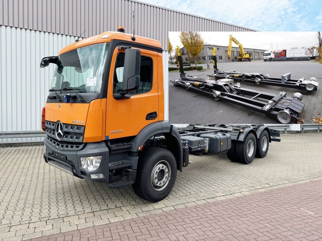 Truck Mercedes Benz Arocs 3745 8X4/4