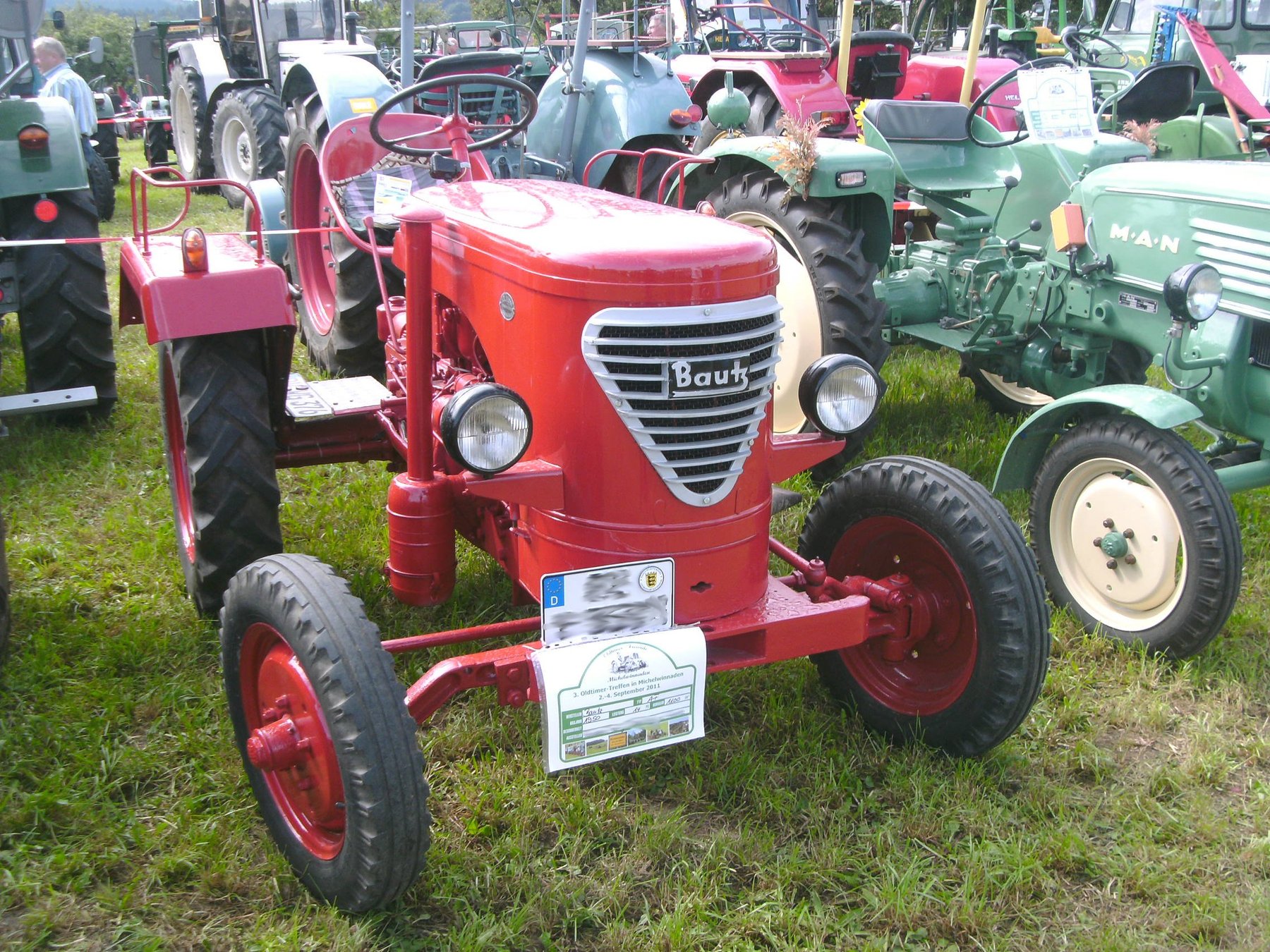 Tractor J Bautz AG Saulgau B 14 AS