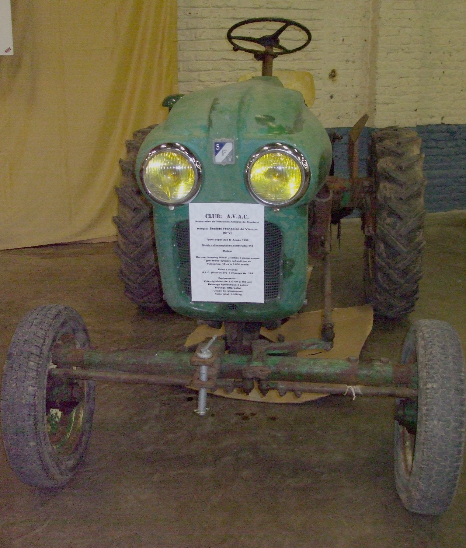 Tractor Sfv 203DV