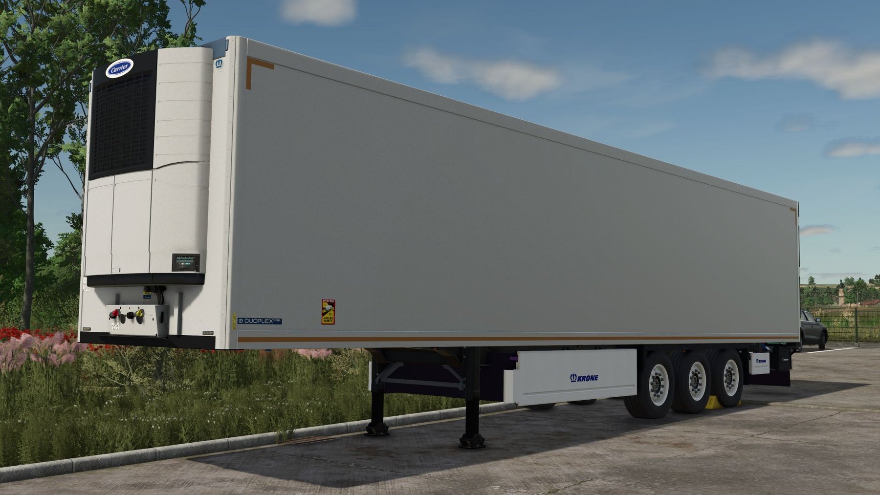 Trailer Krone RESERVEHJUL+UDSTYR
