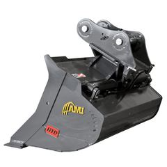 AMI Attachments Hydraulic Tilt Ditch Cleaning Bucket