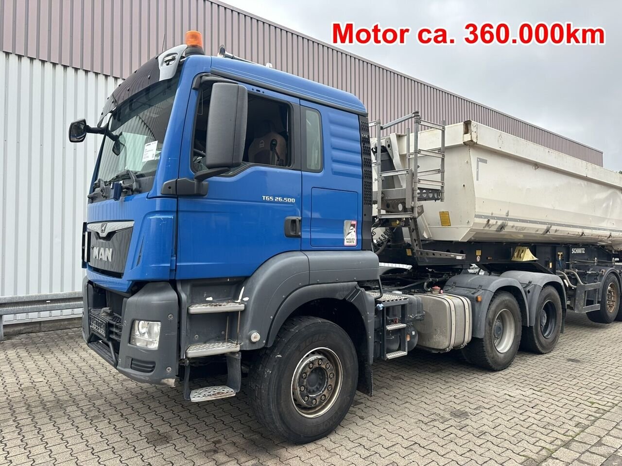 Truck MAN TGS 26.480 6X4 BLS