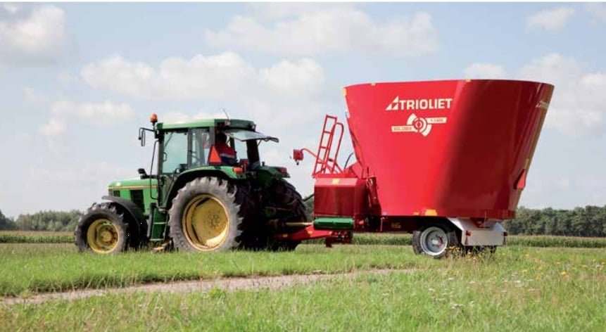 Feed handling Trioliet Solomix 1 800 VLH-B