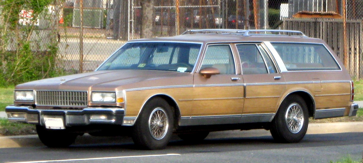 Van Chevrolet CAPRICE WAGON U9