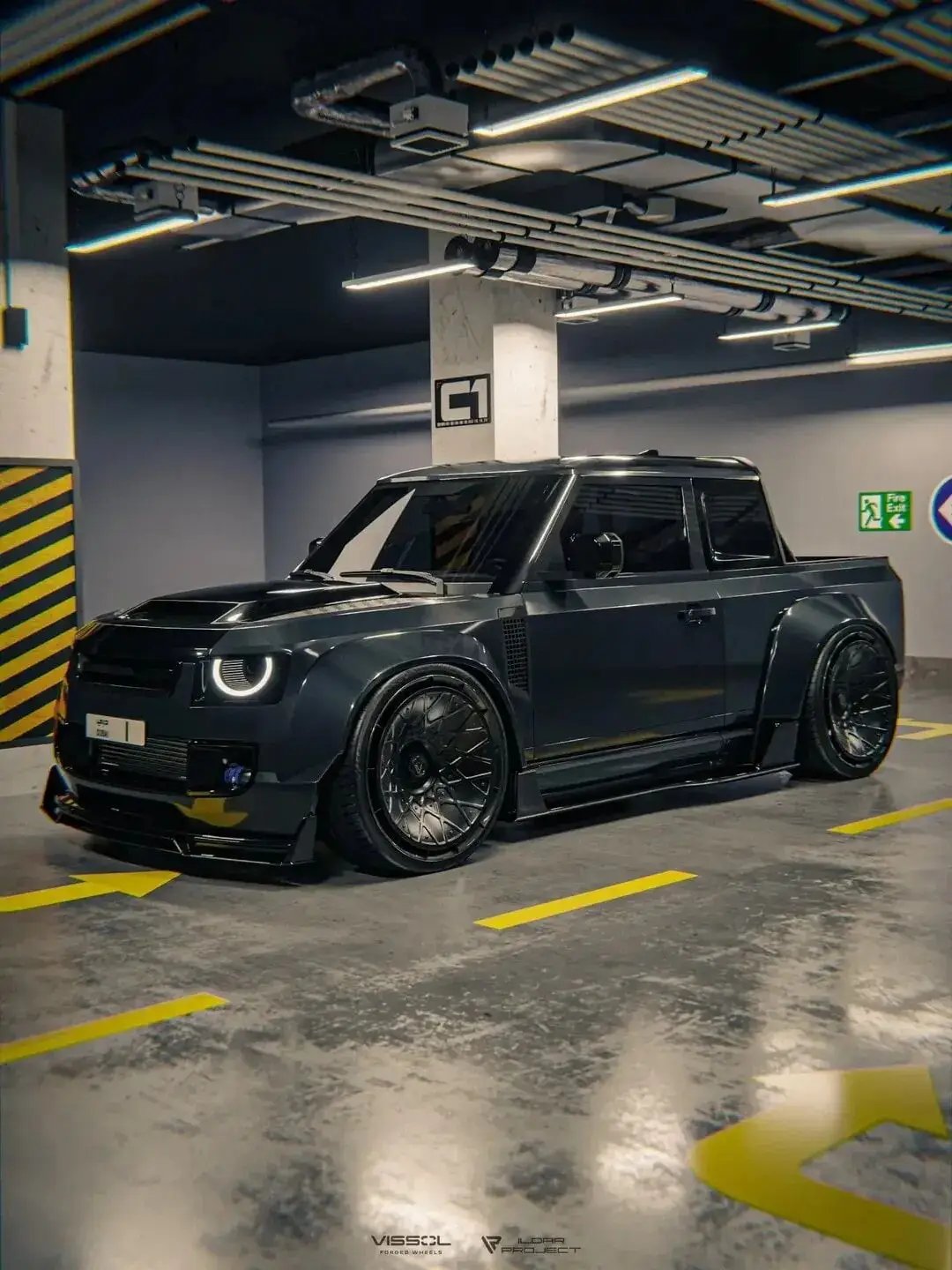 Van Land Rover RANGE ROVER EFI PICK UP