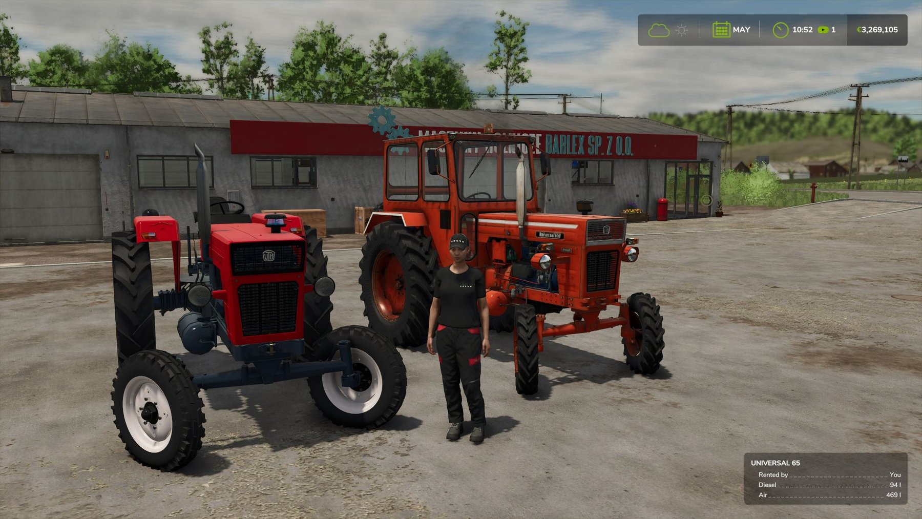 Traktor Universal 650 M Crystal