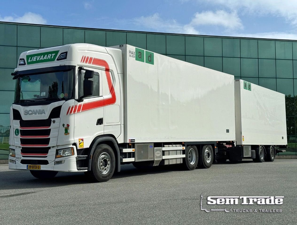 Truck Scania S 500 B4x2LB