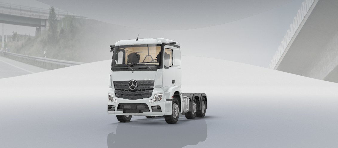 Truck Mercedes Benz ACTROS, 2548 (LS6X2/2)