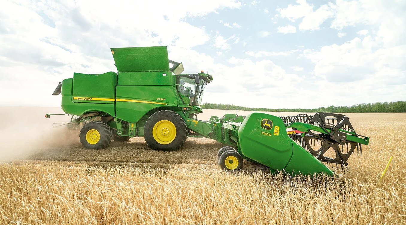 Headers John Deere 740D