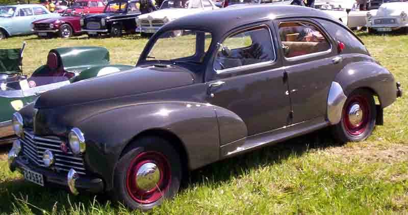 Van Peugeot 203 U6 FOURGONNETTE