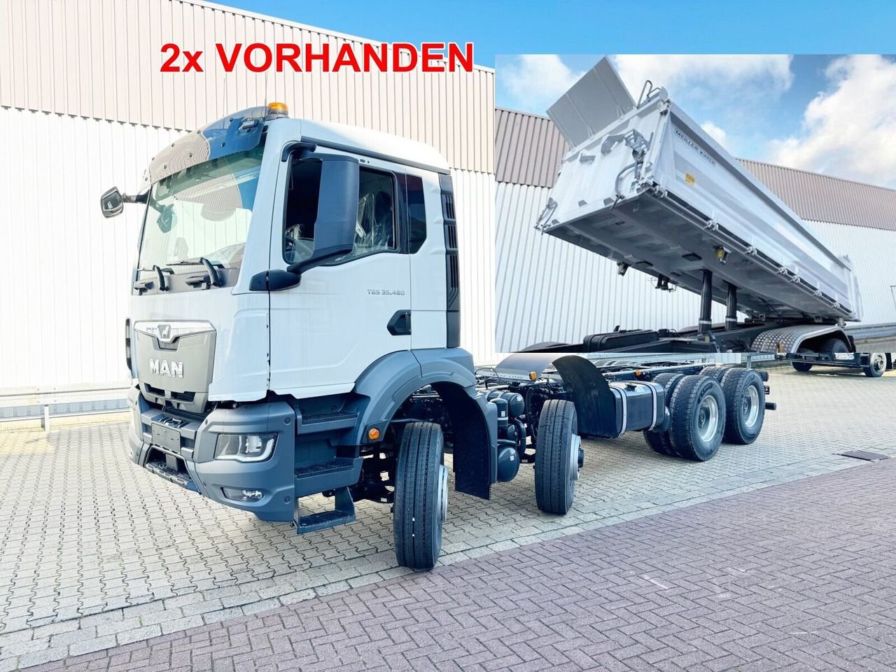 Truck MAN 33.470 6x4 BL CH