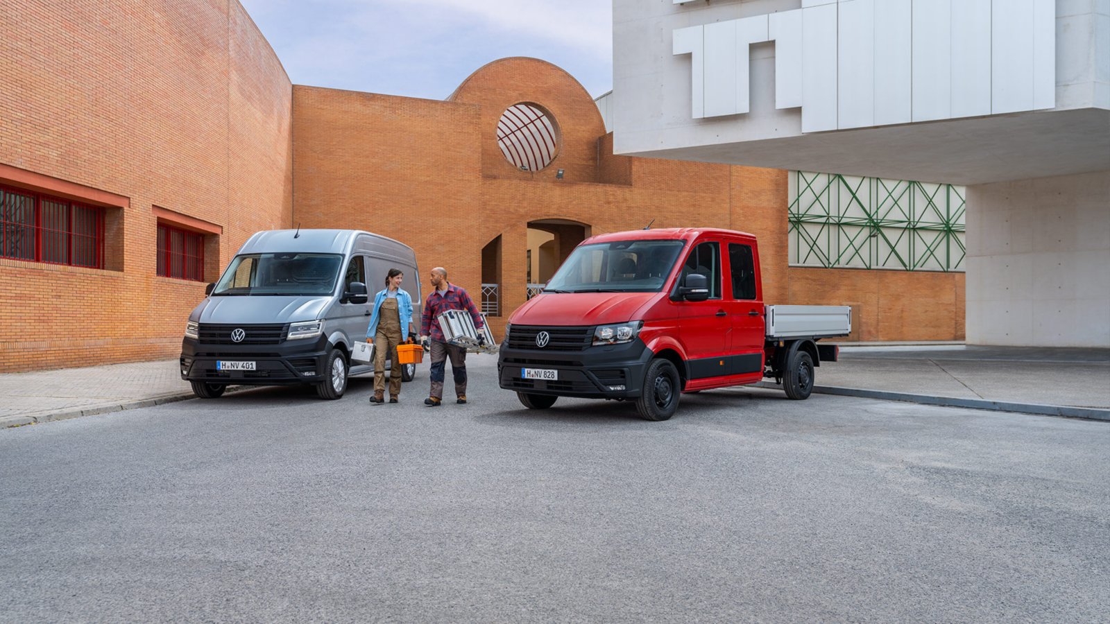 Van Volkswagen DUBBELCABINE