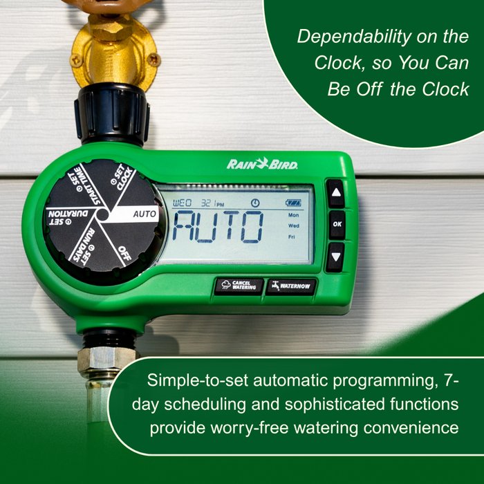Nawadnianie terenów zielonych Rain Bird Electronic Hose End Timer