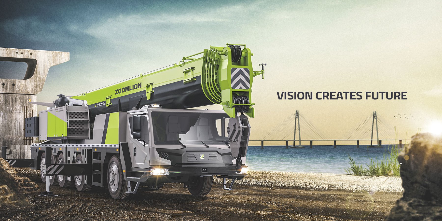 Mobile & rough terrain cranes Zoomlion QY50V522