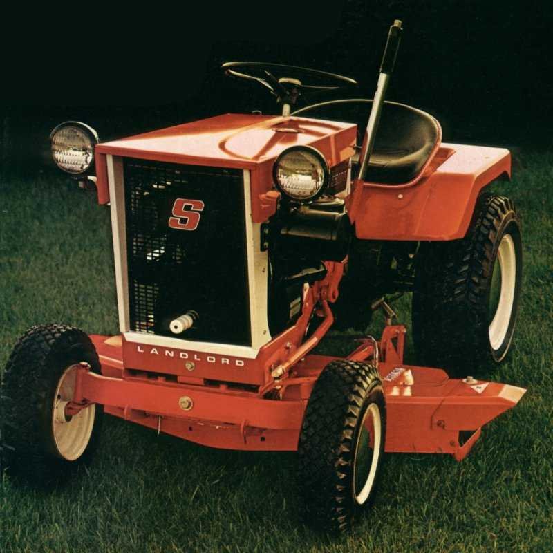 Aufsitzmäher Simplicity 2012 - Landlord Garden Tractor, 12hp