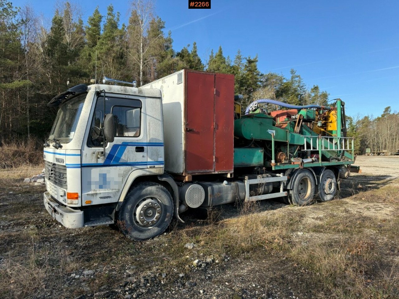Truck Volvo FL10-6X2/3800+1350