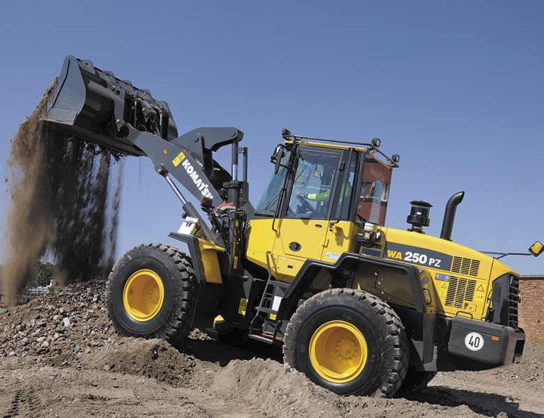 Komatsu WA250PZ-6 Quick Coupler