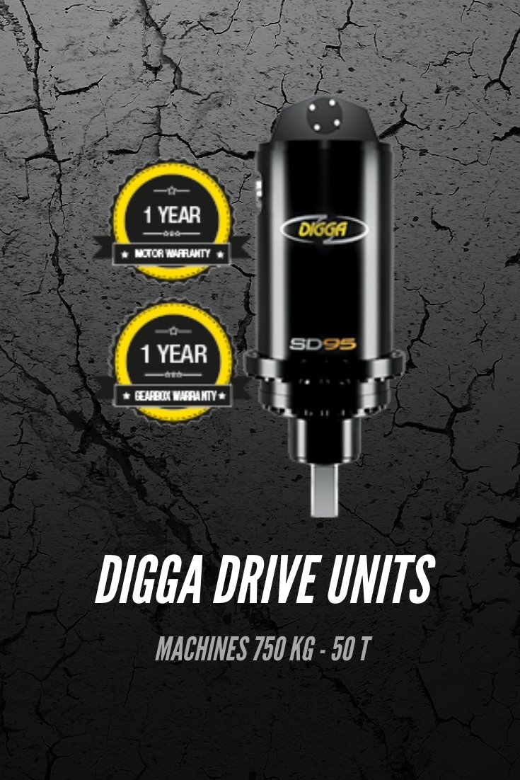 Digga Single Speed Drive Units