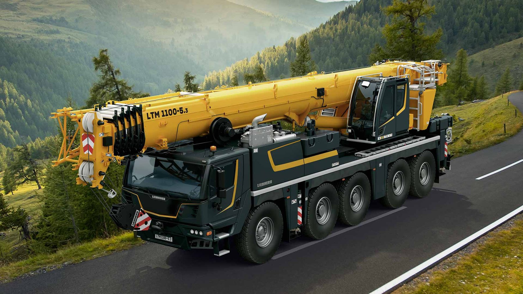 Mobile & rough terrain cranes Liebherr LTM1100-5.1