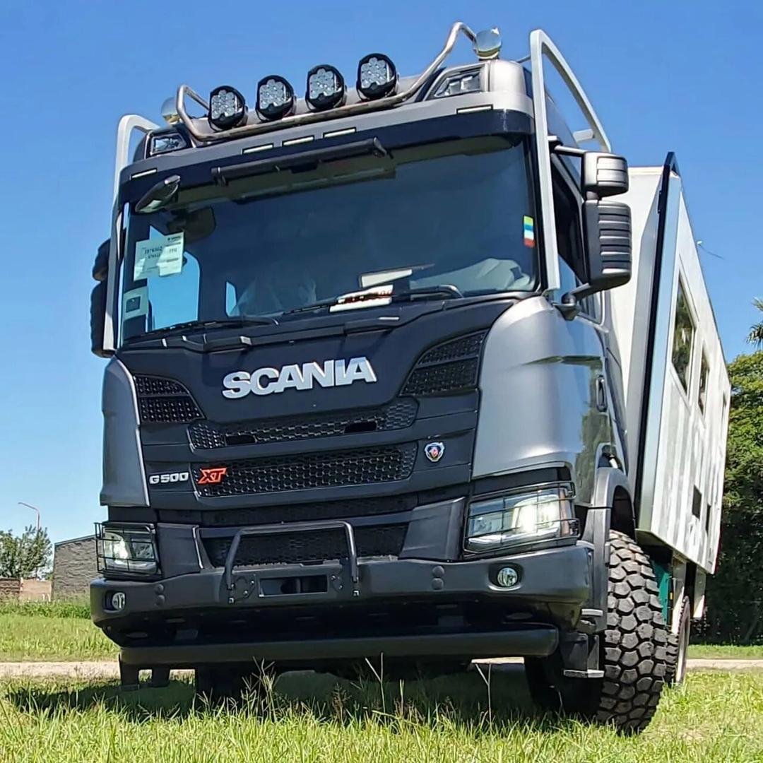 Lastwagen Scania 12 CB-4X4/430