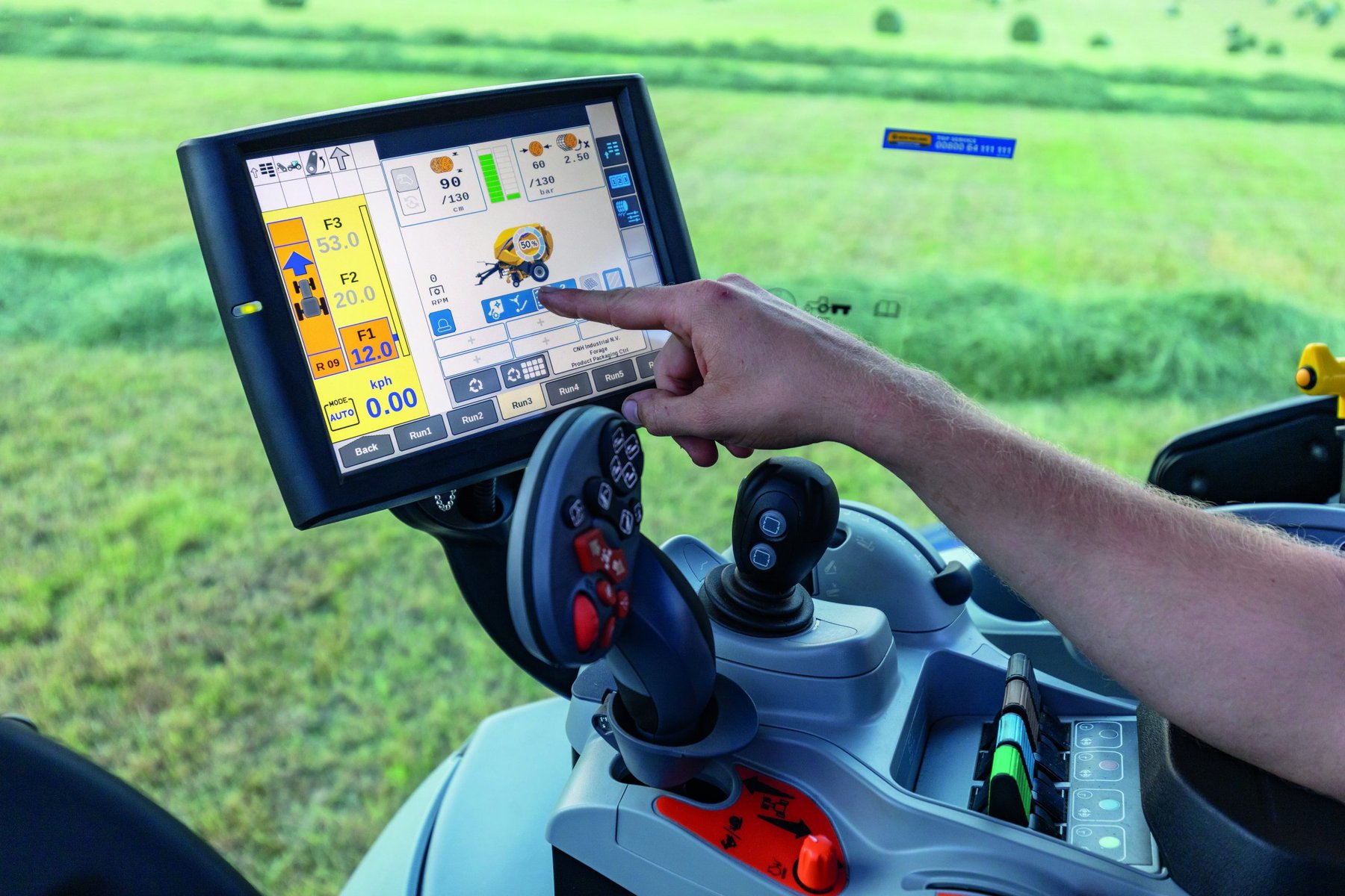Precision farming New Holland ISOBUS compatibility
