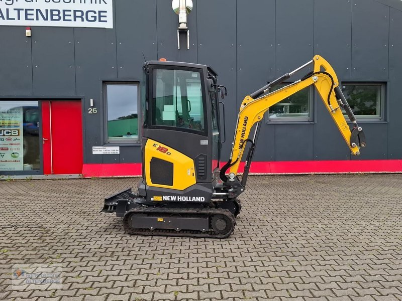 Mini excavators New Holland E18