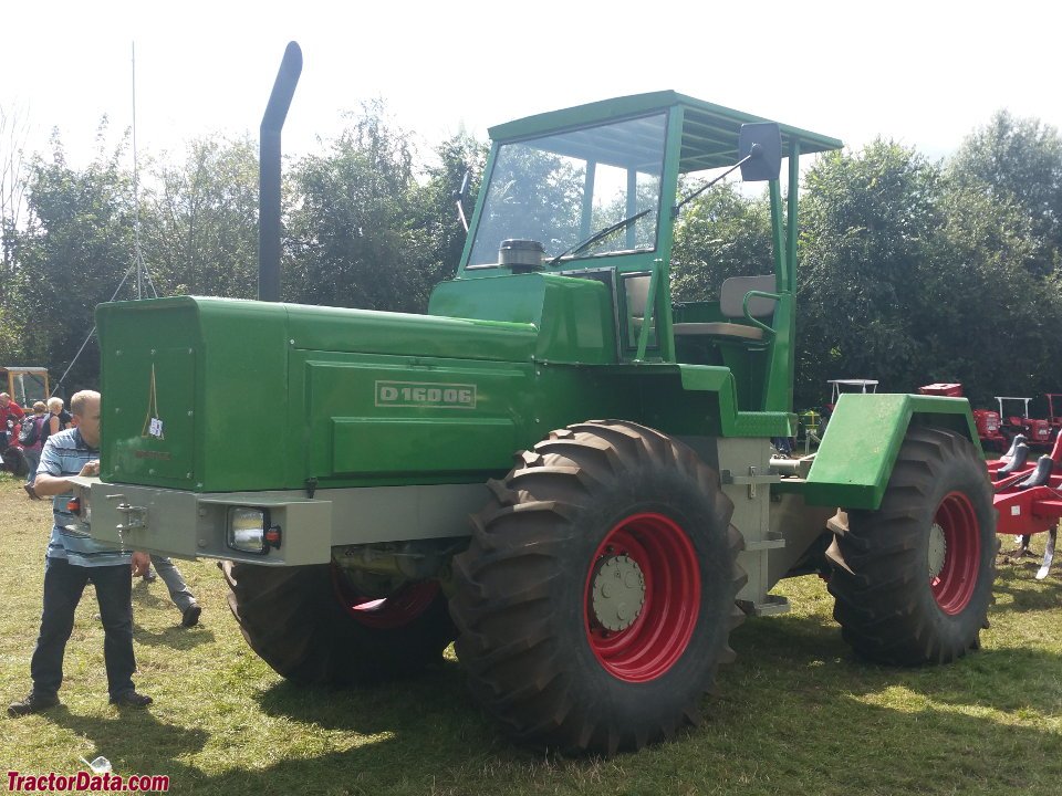 Traktor Deutz D 16006