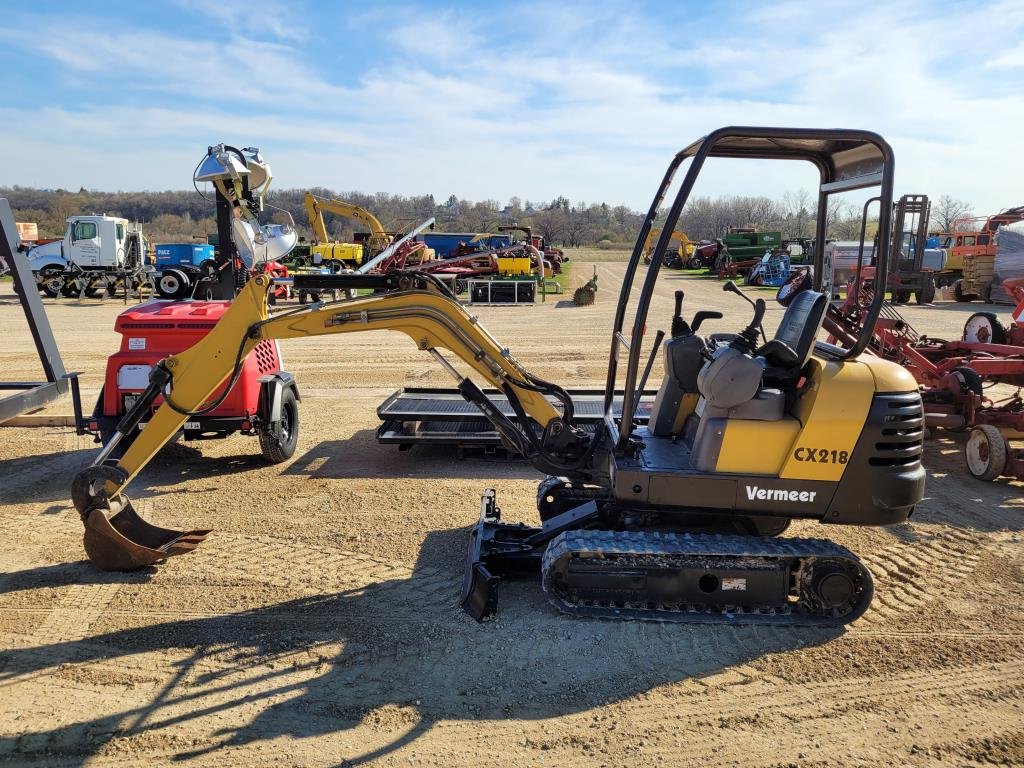 Minibagger Vermeer CX218