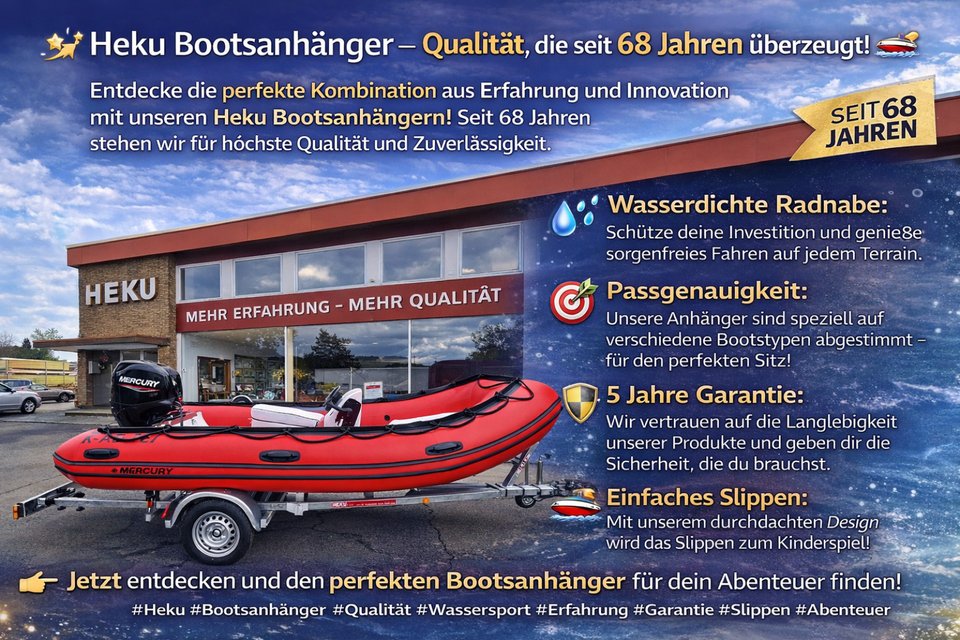 Trailer HEKU BOOTSTRANSPORTER