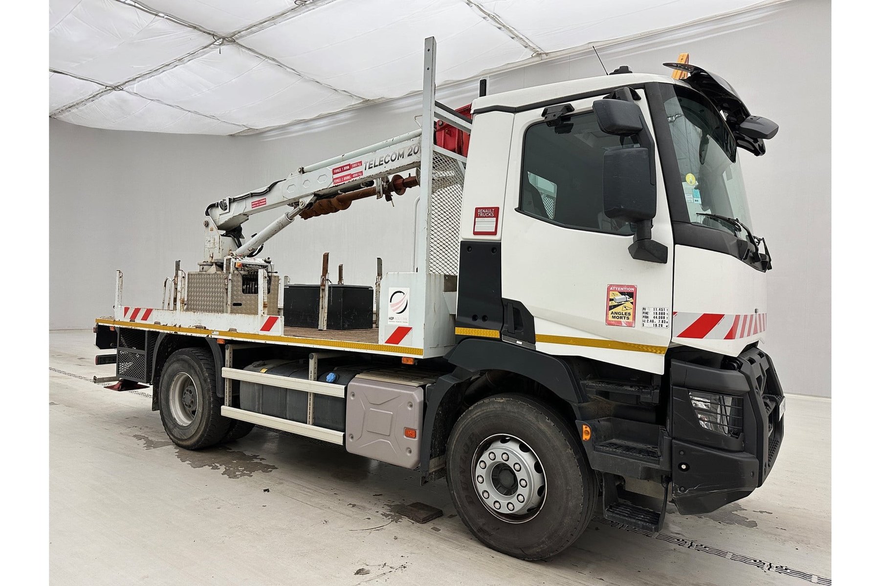 Truck Renault 380.26 6X2*4 REIN.GEST